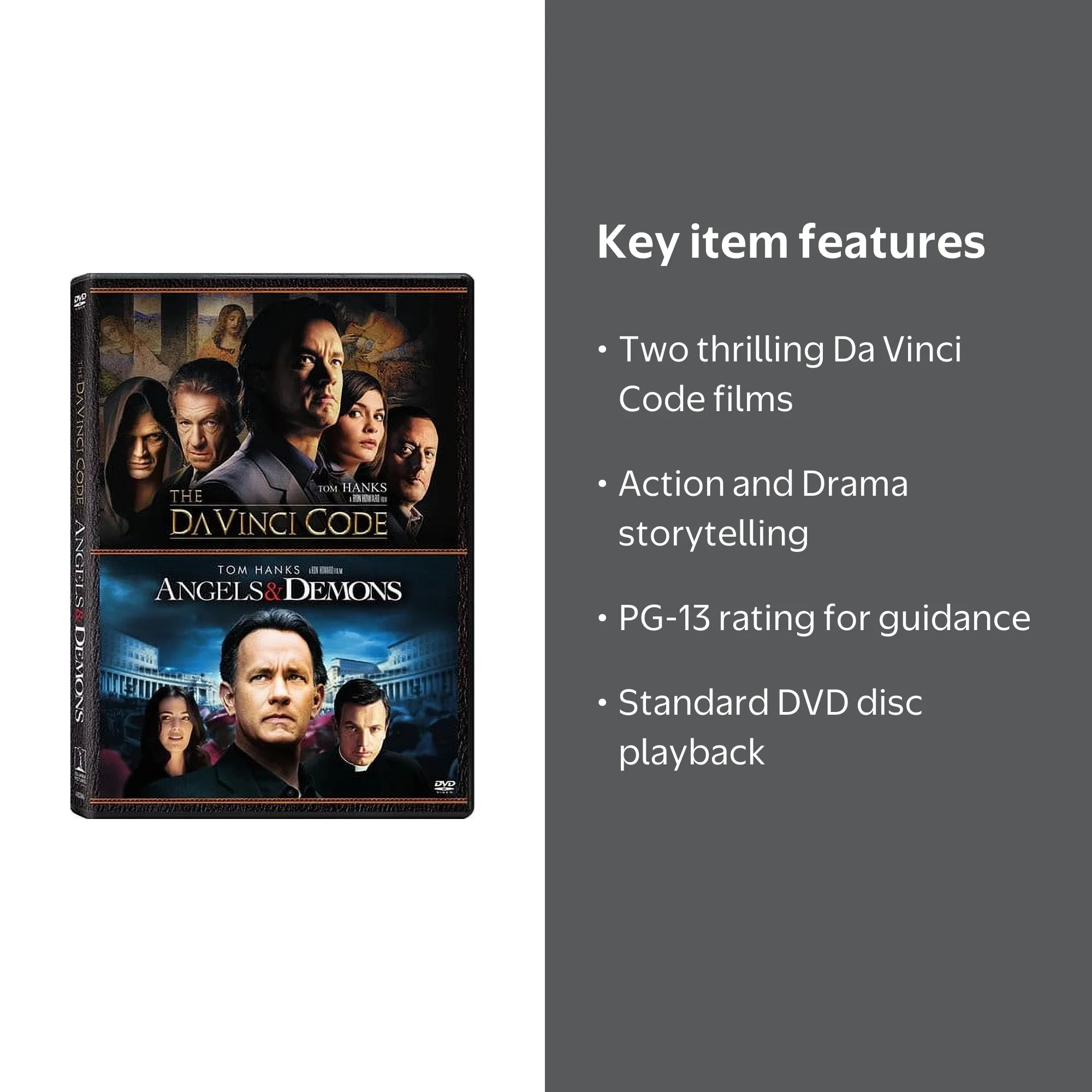 Angels & Demons/Da Vinci Code - (DVD Sony Pictures) - Walmart.com