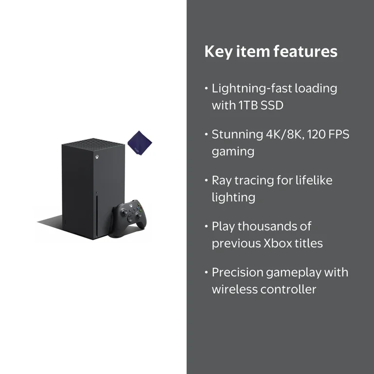 New TTrade Microsoft Xbox Series X 1TB Gaming Console - Next-Gen