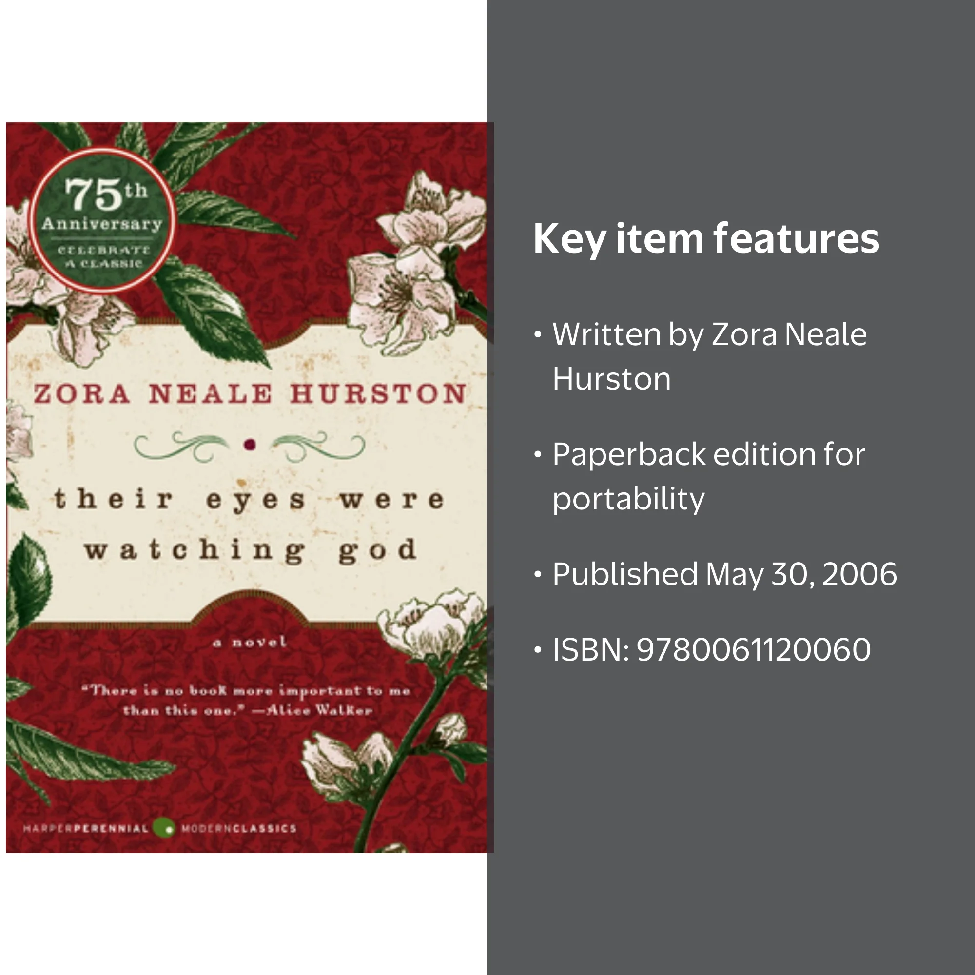 Their Eyes Were Watching God (Paperback) by Zora Neale Hurston
