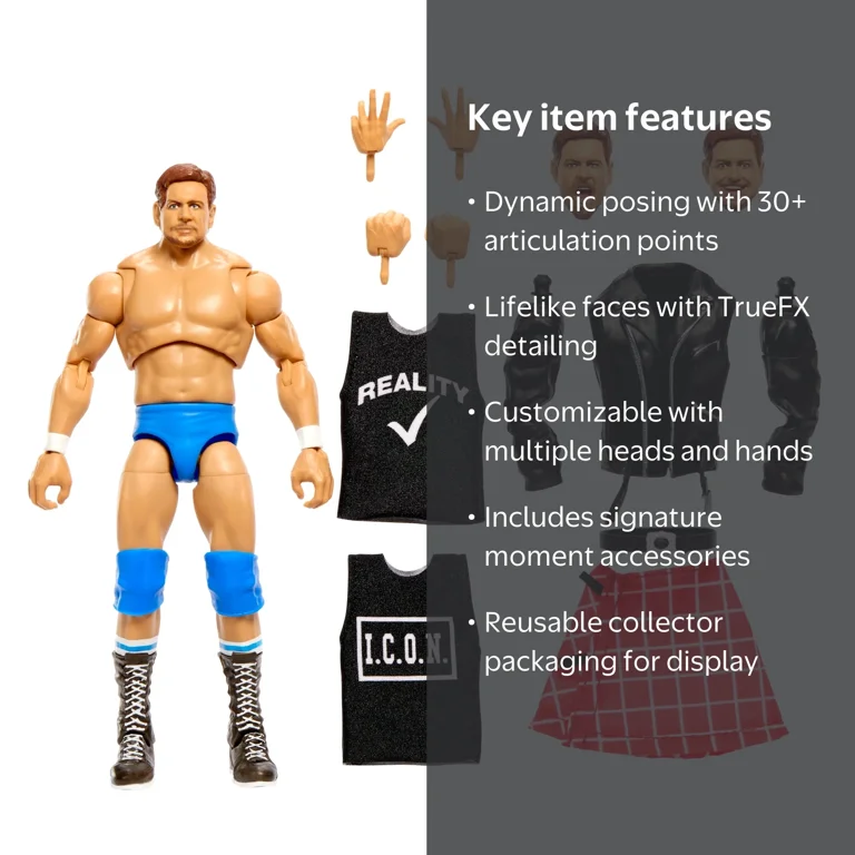 Walmart WWE Toy: Ultimate Edition “Rowdy” Roddy Piper Action