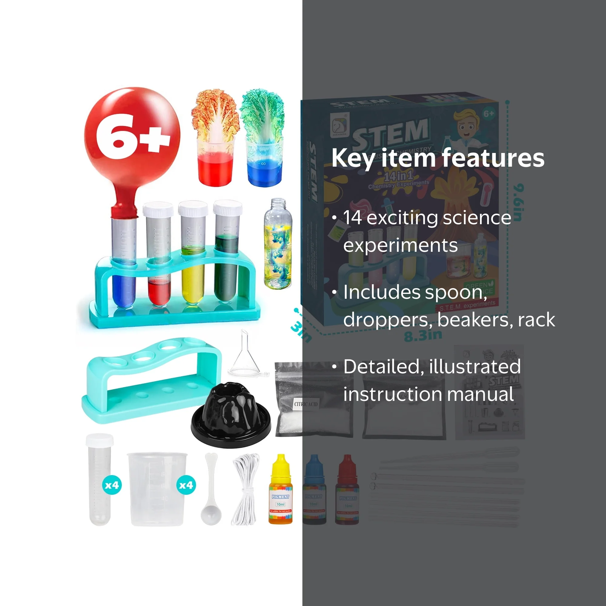 What Is Science & Technology? 全20巻セット Huge Wave Science Kits for Kids Age 8-12, 14 Science Experiments