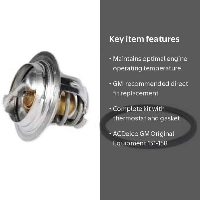YA−MAN EP-16 ACDelco GM Original Equipment Engine Coolant Thermostat 131-158