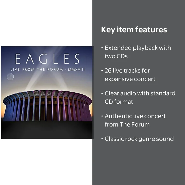 The Eagles - Live From The Forum MMXVIII - Music & Performance