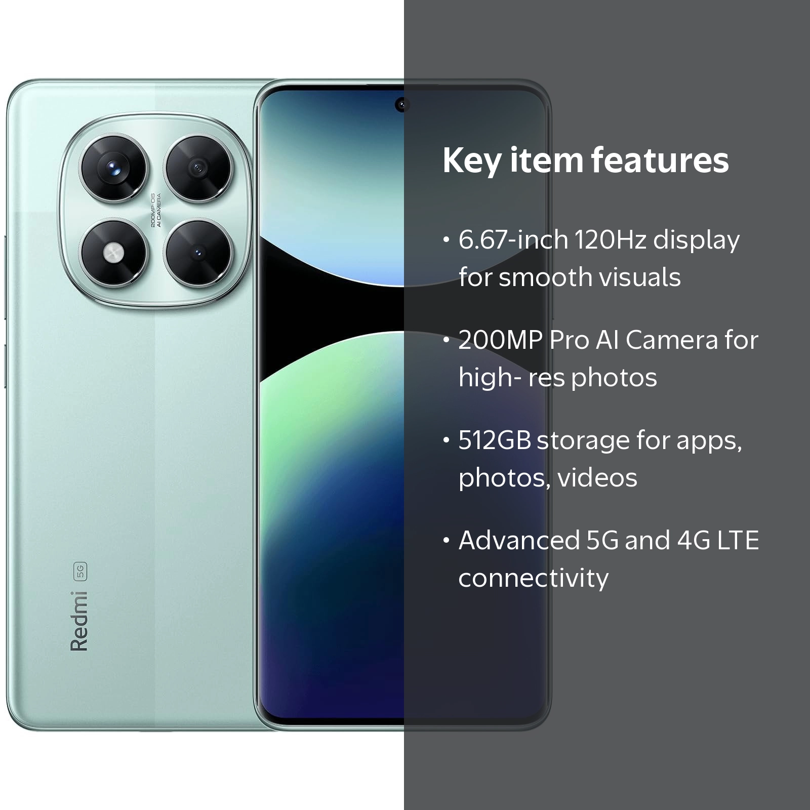 Redmi Note 14 Pro 5G 512GB ROM 12GB RAM Dual SIM GSM Unlocked
