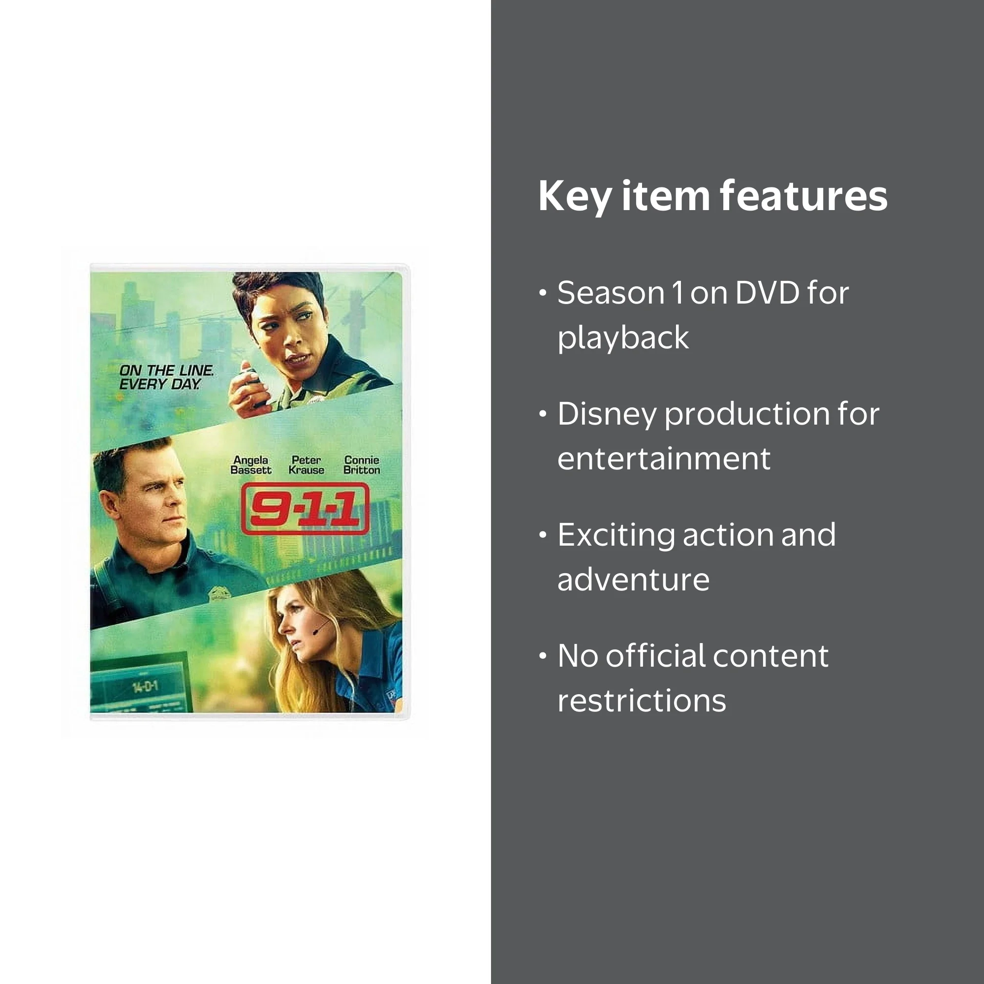 911: Season 1 (DVD), Disney, Action & Adventure - Walmart.com