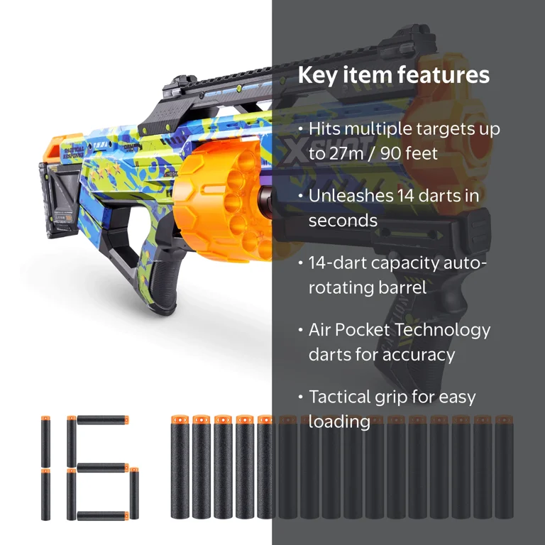 XSHOT Blaster Skins Last Stand Dart Blaster Talisman Skin (16