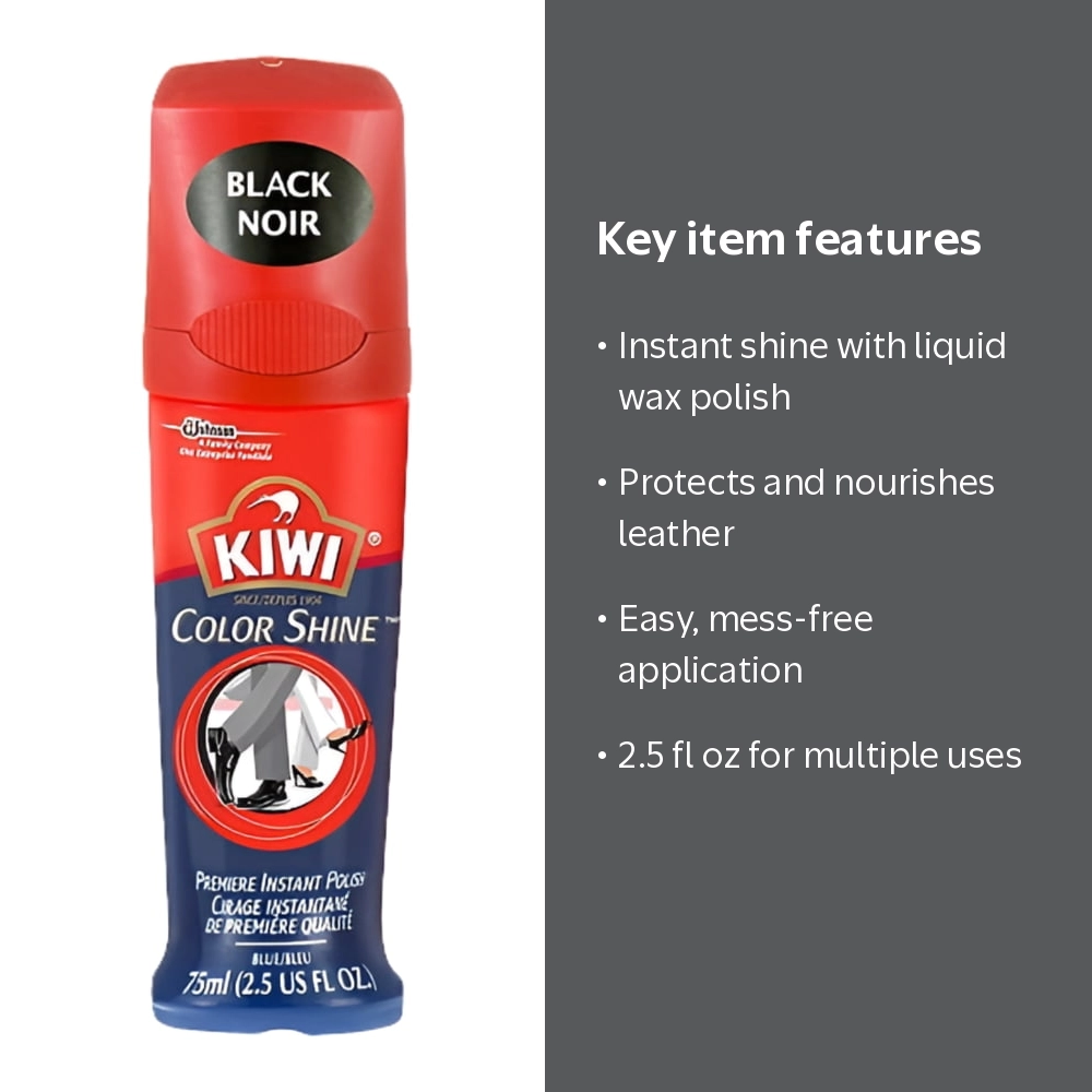 kiwi カラーリング剤 Kiwi Blue Color Shine, 2.5 Fluid Ounce - Instant Leather Polish