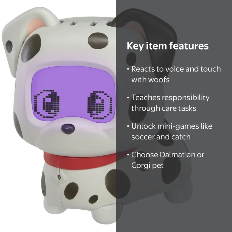 Pixel Petz, Digital Pet, Dalmatian, Interactive, Ages 4+ - Walmart.com
