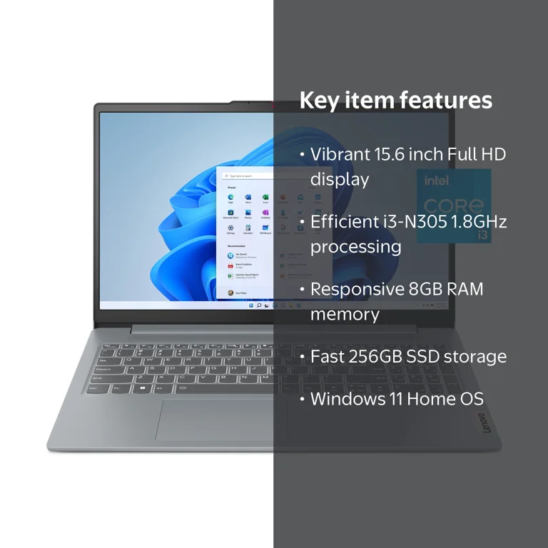LENOVO 82XB008LUS IdeaPad Slim 3 15IAN8 15.6