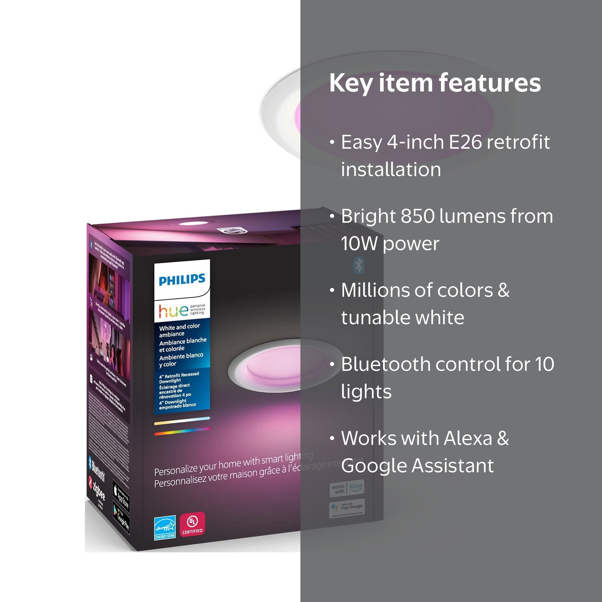 Philips Smart Changing LED 4