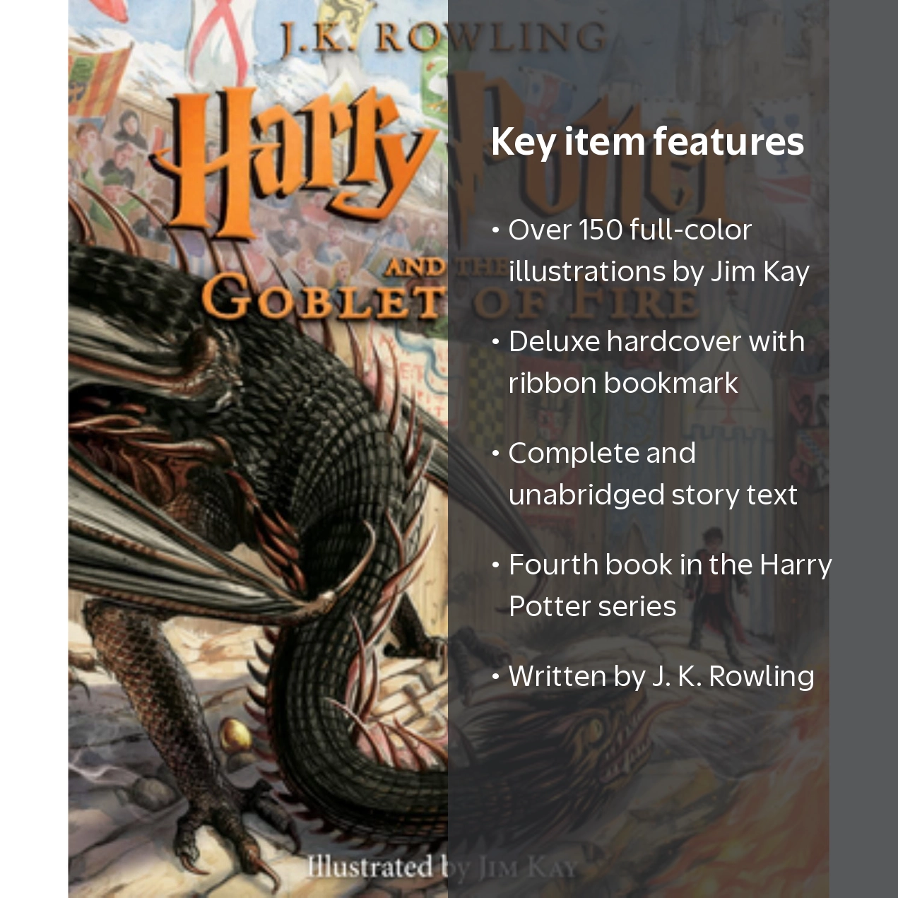 J.K. Rowling's Harry Potter and the Goblet of Fire - Illustrated