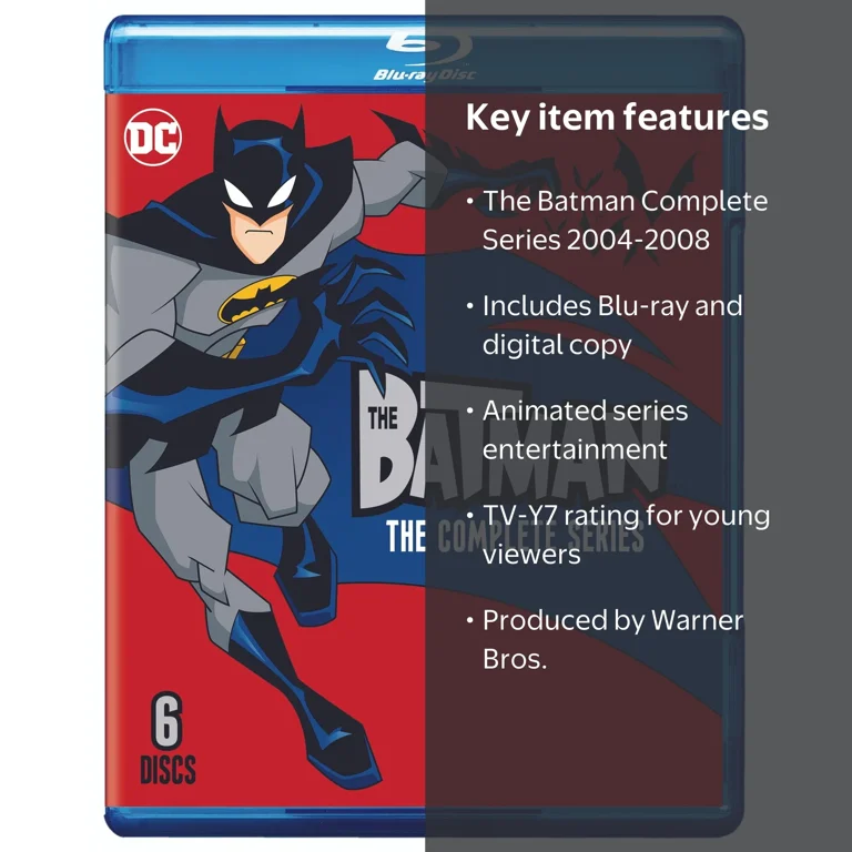 The Batman: The Complete Series 2004-2008 Blu-ray Digital Copy