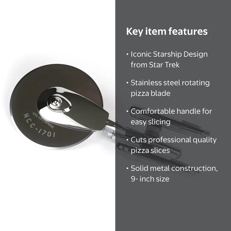 Robe Factory RBF-16413-C Star Trek USS Enterprise Pizza Cutter