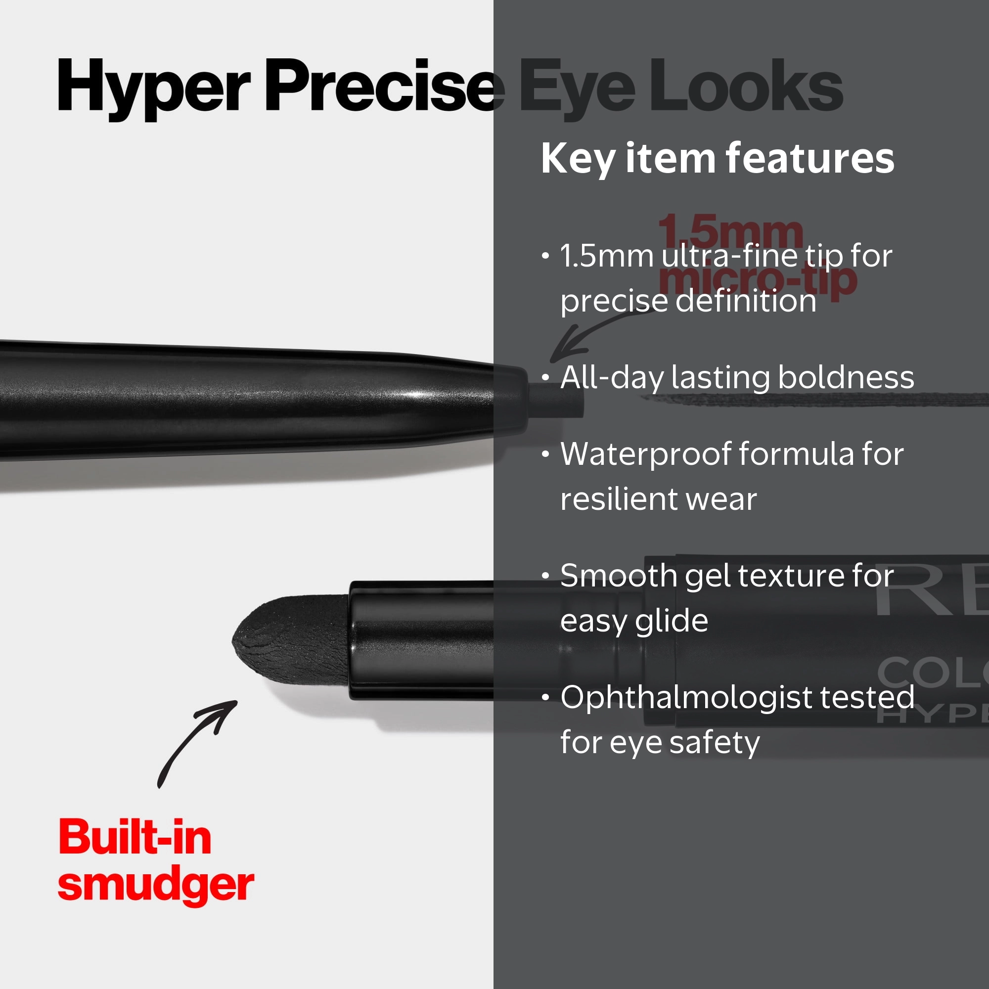 Revlon ColorStay Micro‚Ñ¢ Hyper Precision Gel Eyeliner, 0.002 oz