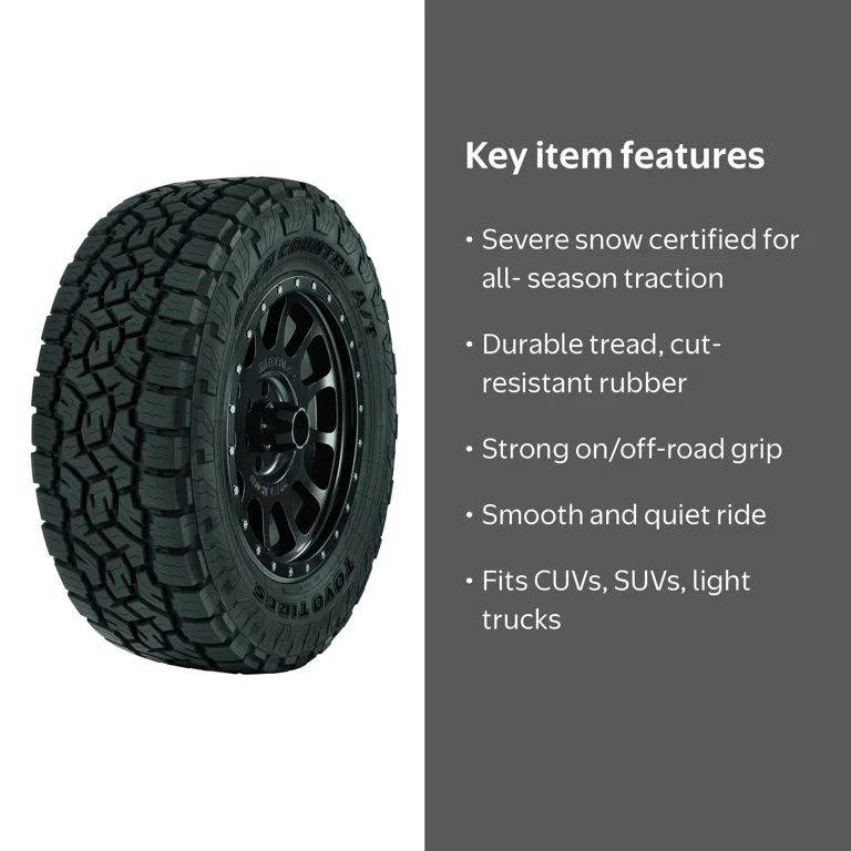 Toyo, Light Truck Tire, 225/65R17, All Terrain Off-Road Tread