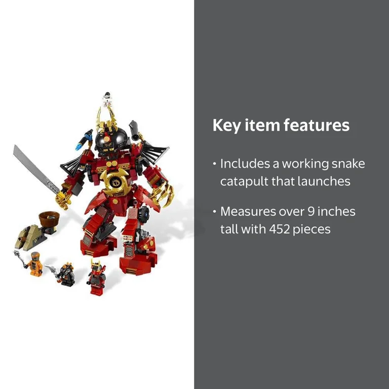 LEGO Ninjago Samurai Mech Set #9448 - Walmart.com