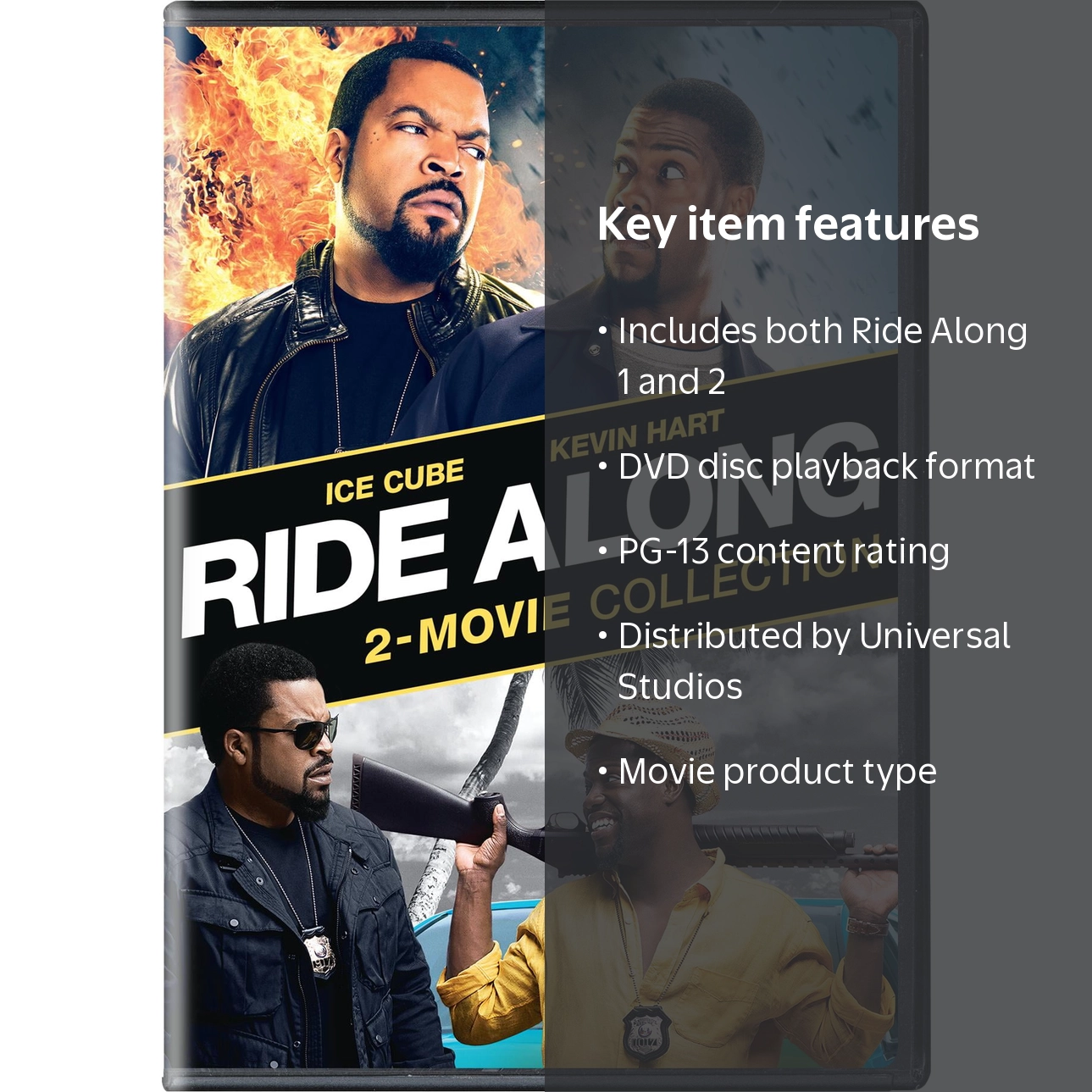 Ride Along 1 & 2 (DVD Double Feature) [DVD] - Walmart.com