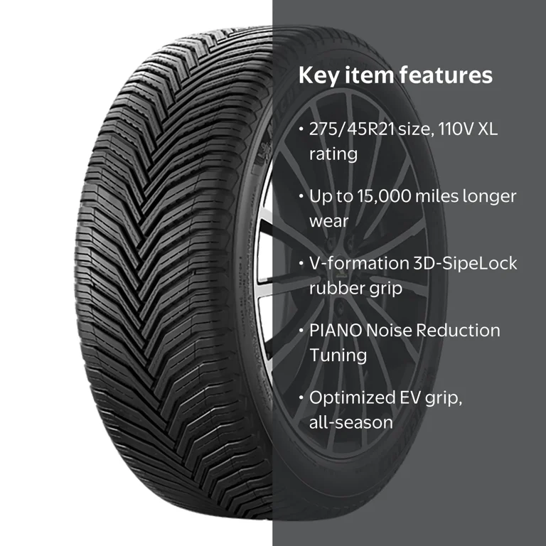 Michelin CrossClimate 2 275/45R21 110V XL Tire - Walmart.com