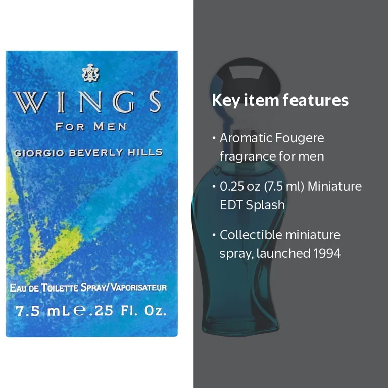 Long Lasting Wings by Giorgio Beverly Hills for Men - Miniature