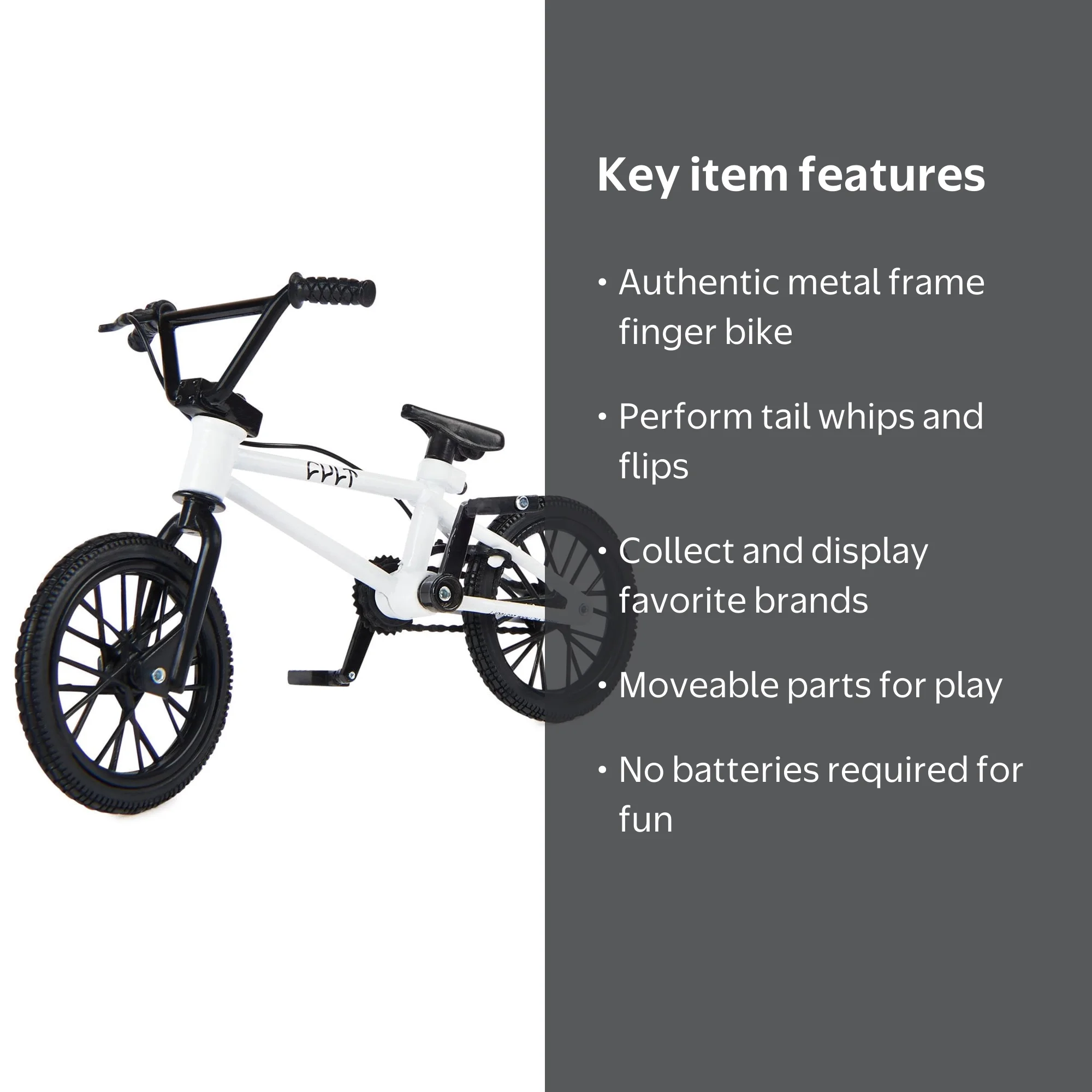 Tech Deck BMX Bike Single CULT BMX Mini Bicycle WHITE - Walmart.com