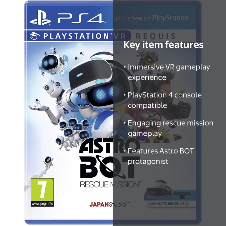 PlayStation, Astro BOT Rescue Mission VR - PS4 SonyPS4SOF
