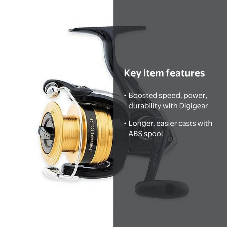 Daiwa セオリー4000番傷多め Daiwa Sweepfire 4000-2B-CP Fishing Spinning Reel - Walmart.com