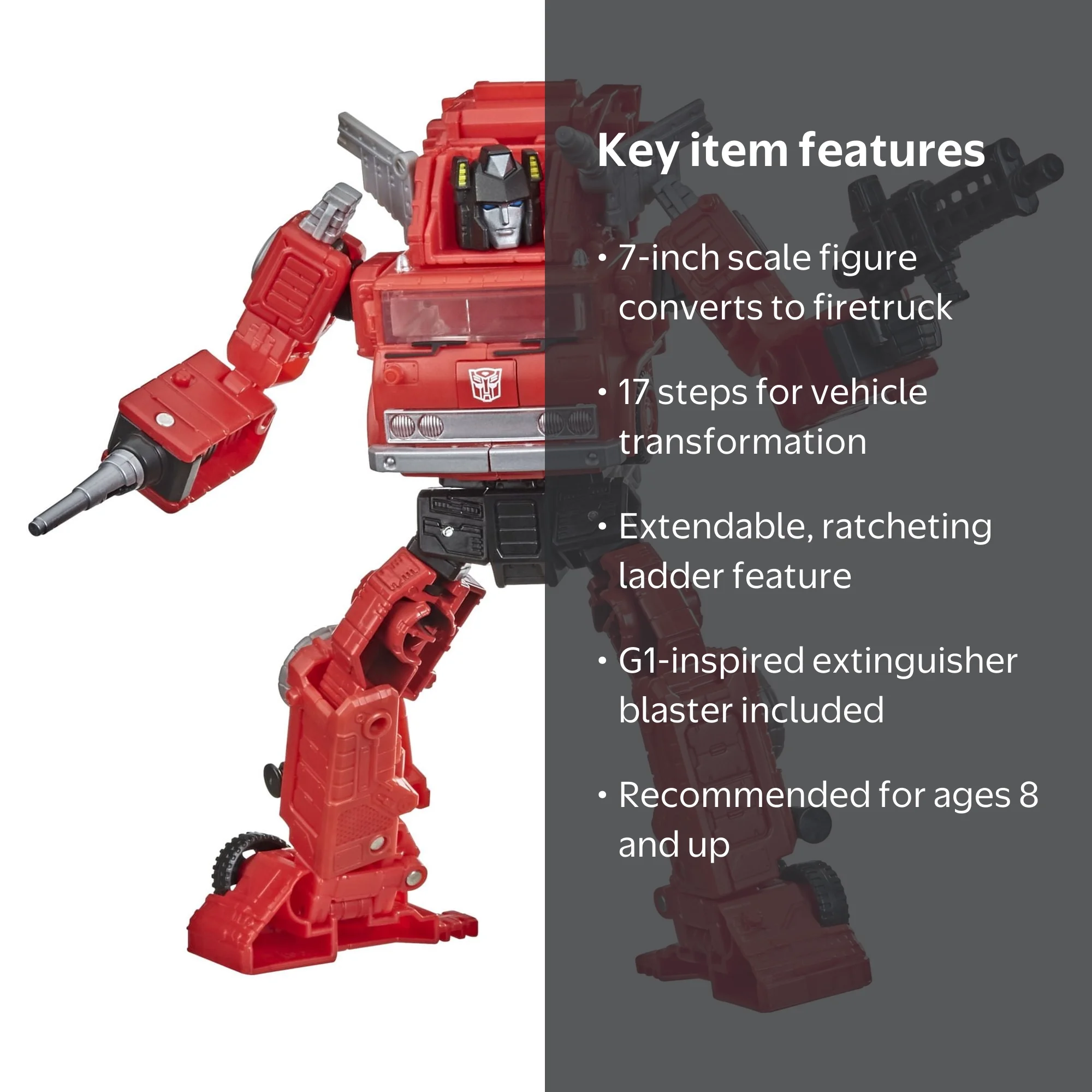 Transformers Kingdom War for Cybertron: Inferno Action Figure with