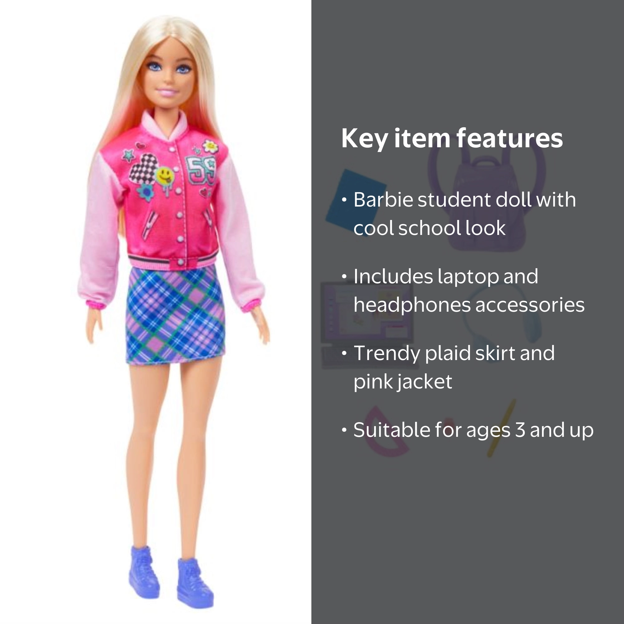 Barbie: Back-to-School Doll (4) - Walmart.com