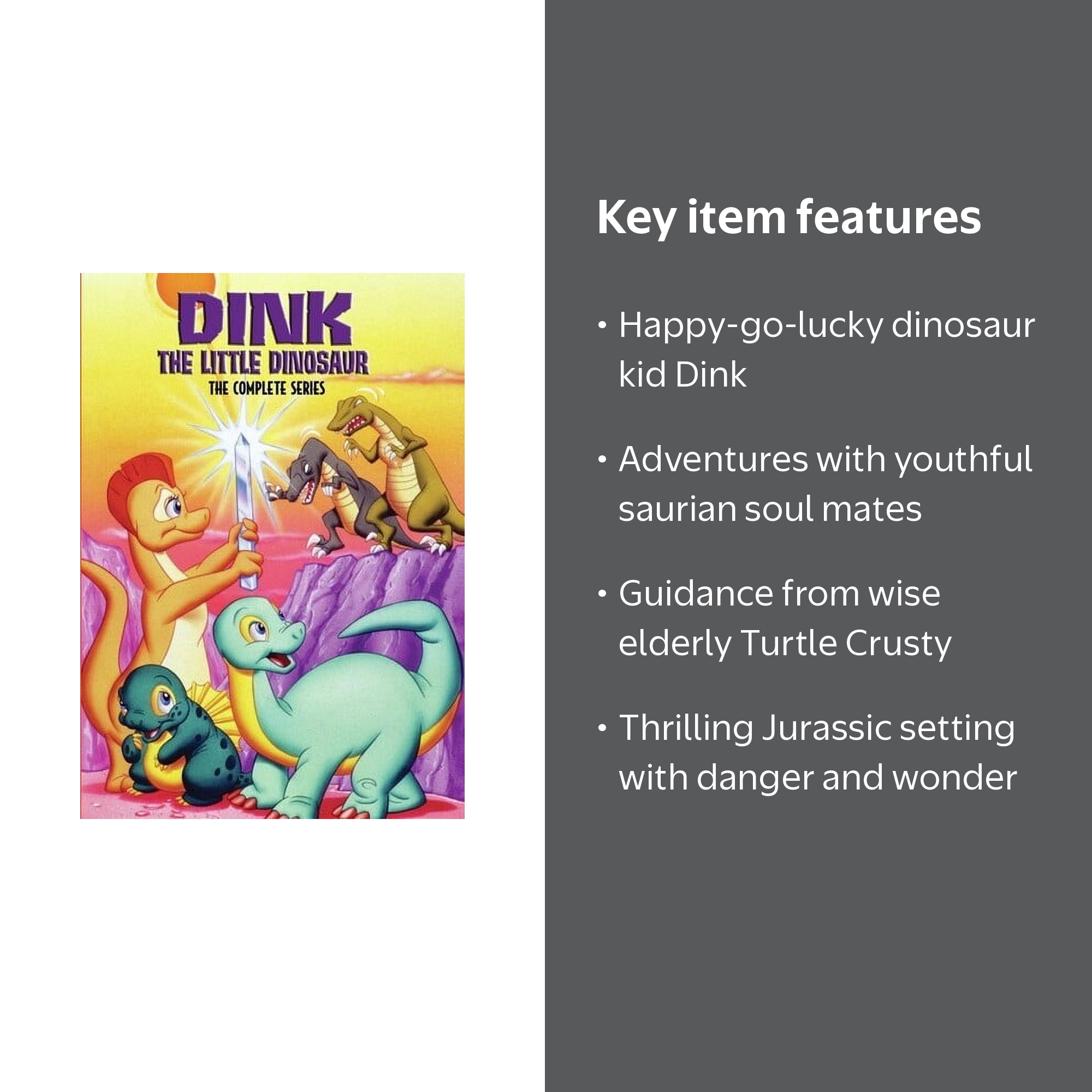 Warner Bros Dink the Little Dinosaur: The Complete Series DVD