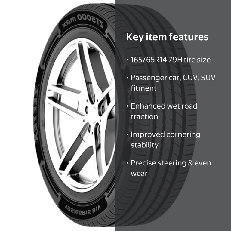 Zeetex ZT5000 Max All Season 165/65R14 79H Passenger Tire