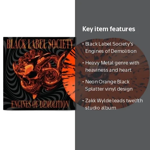 Black Label Society - Engines of Demolition - Music & Performance
