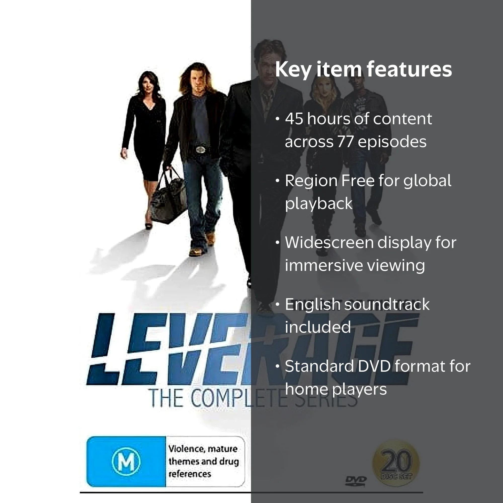Via Vision Leverage: Complete Drama Series Box Set (DVD) - Walmart.com