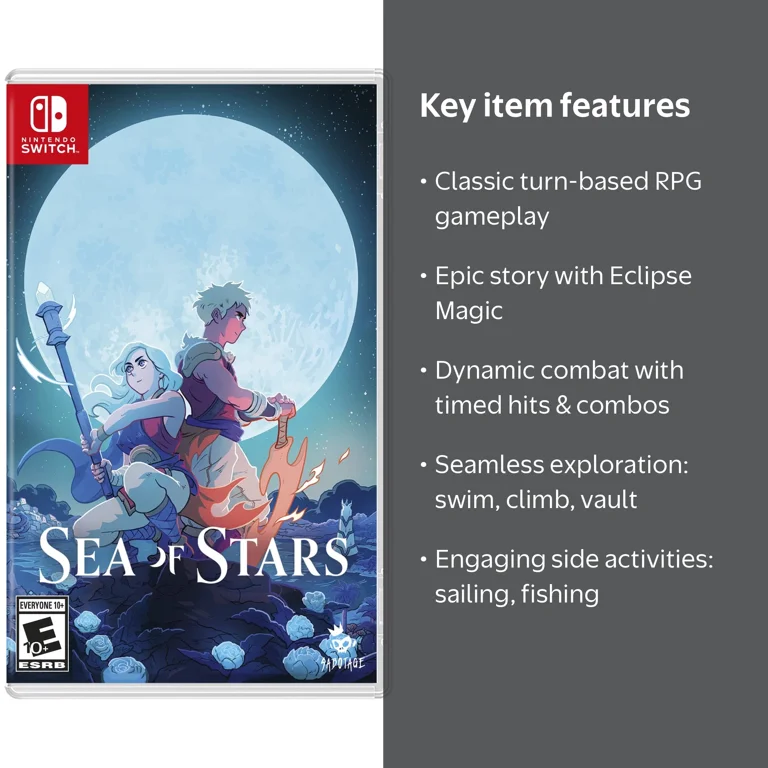 Sea of Stars, Nintendo Switch - Walmart.com