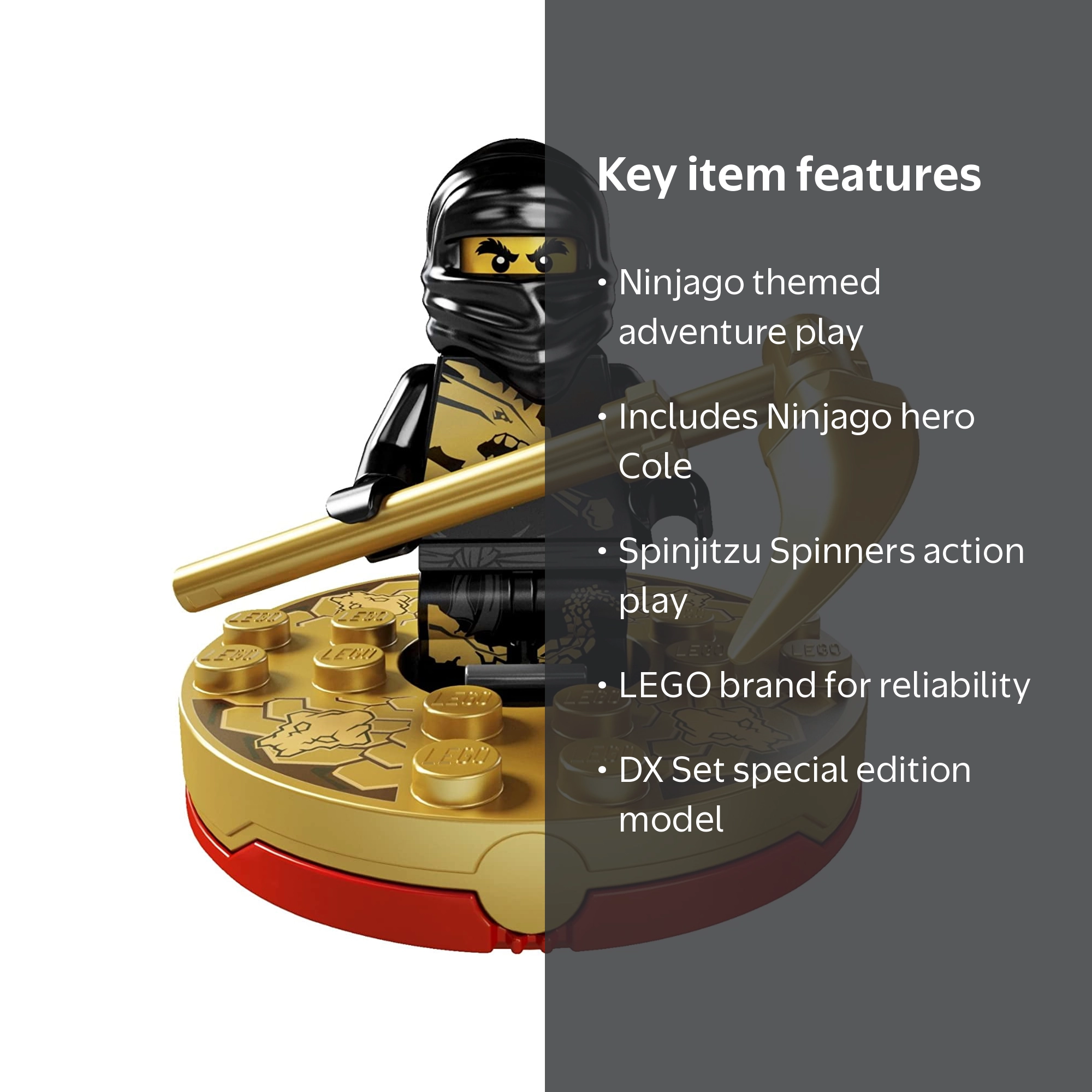 Spinjitzu Spinners Cole DX Set LEGO 2170 - Walmart.com