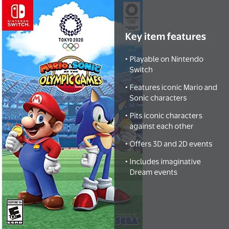 Nintendo Switch - Mario & Sonic at the Tokyo 2020 Olympic Games vs