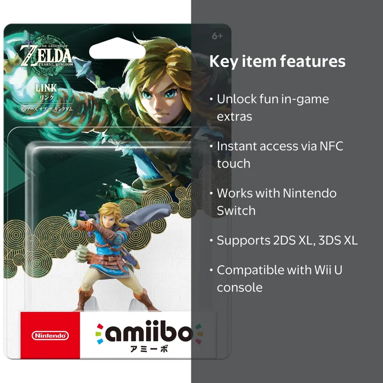 Nintendo Switch Amiibo Link: The Legend of Zelda Series - Walmart.com