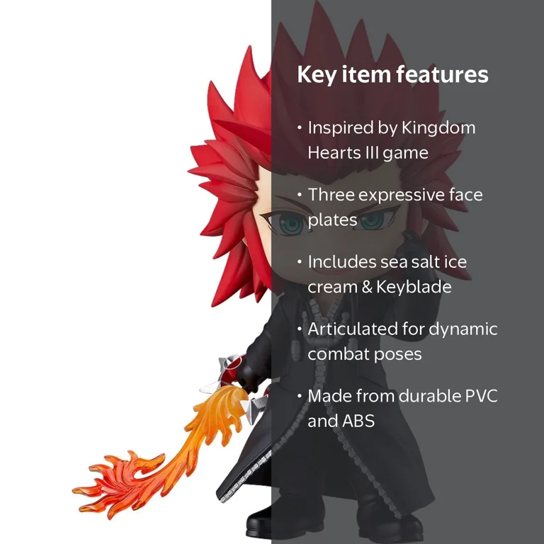 Good Smile Company, Action Figure, Axel: Kingdom Hearts III