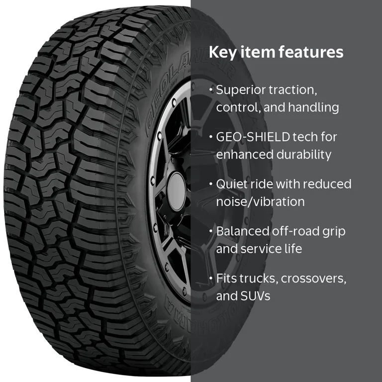 Yokohama Geolandar X-AT 265/70R17 115T Off-Road Truck Tire for CUV