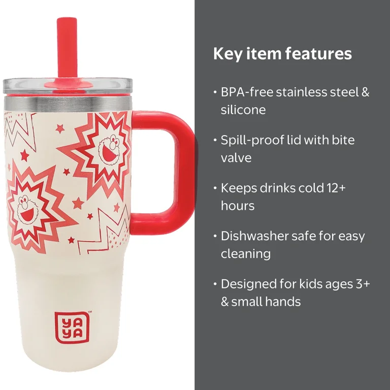 YAYA My First Travel Tumbler for Preschool & Kids 3+, Insulated