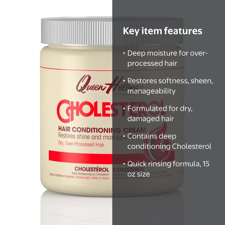 Queen Helene Hair Treatment Care: Cholesterol Conditioning Cream