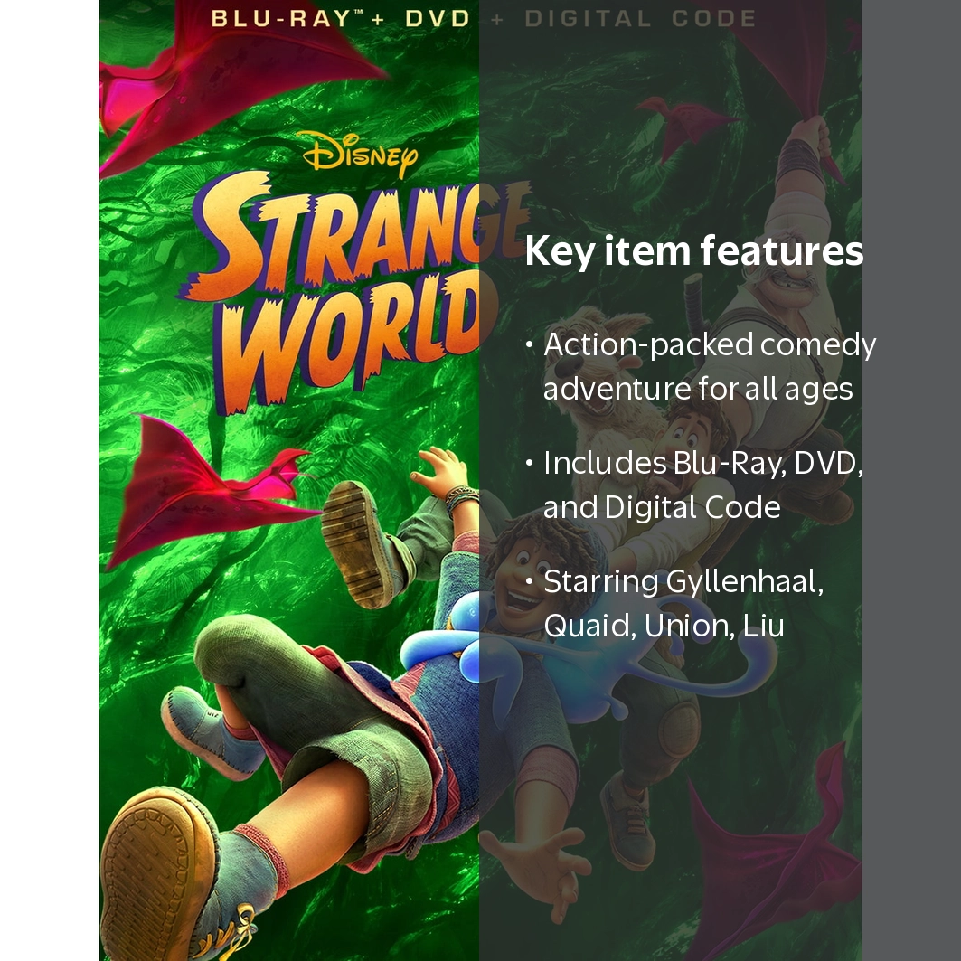 Walt Disney's Strange World: Action-Packed Comedy Adventure (Blu