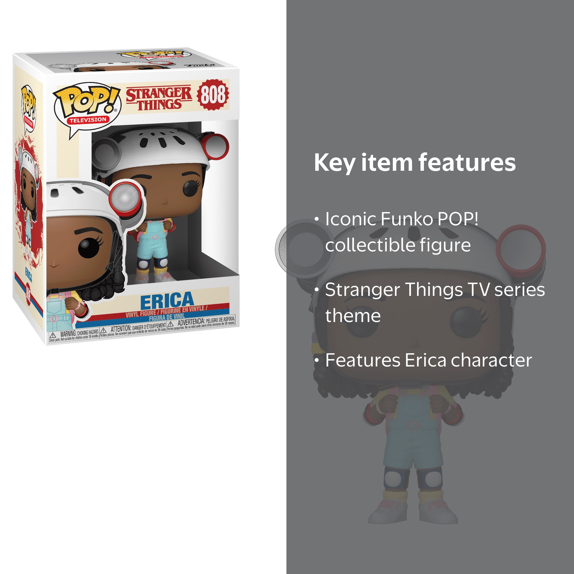 Funko, POP! Television, Stranger Things Erica, Collectible Figure