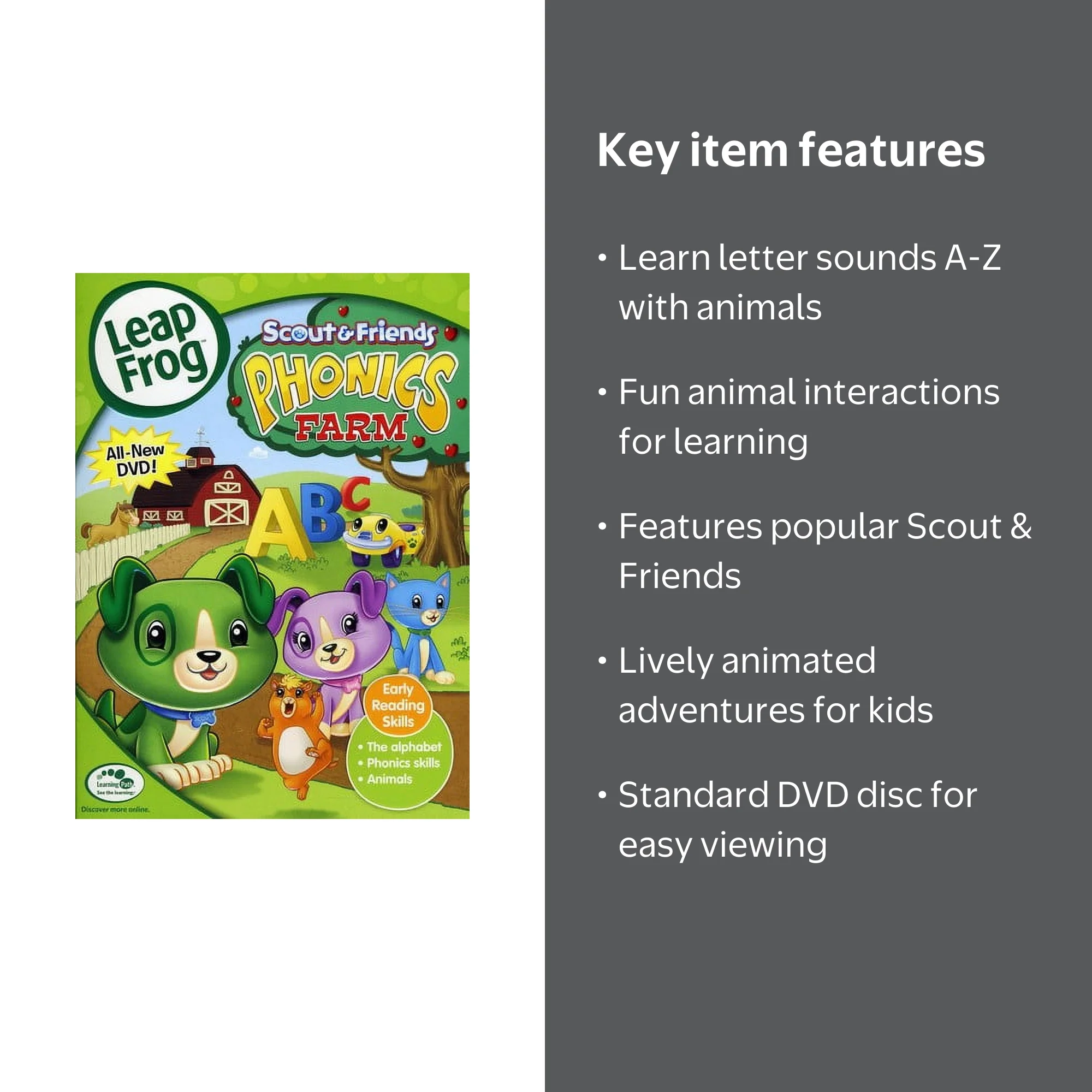 Leap Frog: Scout & Friends: Phonics Farm (DVD), Lions Gate