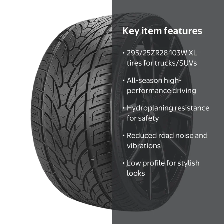 Lionhart LH-TEN All Season 295/25ZR28 103W XL Passenger Tire