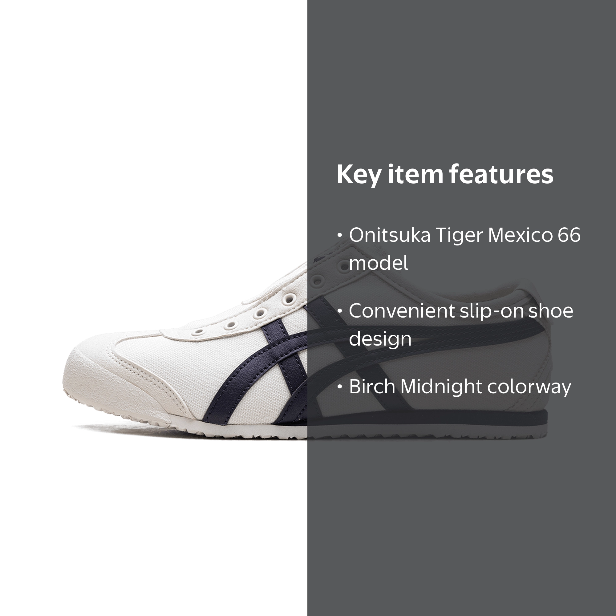 ONITSUKA TIGER MENS Mexico 66 Slip-On 