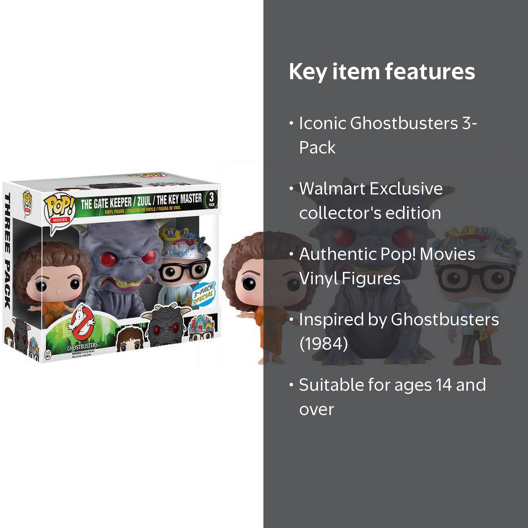 h*u様 コレクターブースター　finals fantsy 3パック POP Movies: Classic Ghostbusters 3 Pack Walmart Exclusive, The