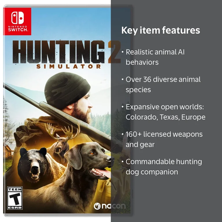 MaximumGames, Hunting Simulator 2, Nintendo Switch - Walmart.com