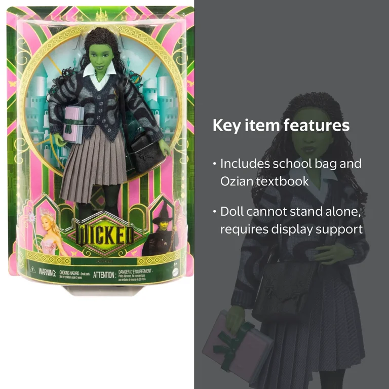 Universal Pictures' Wicked Elphaba at Shiz University Fashion Doll