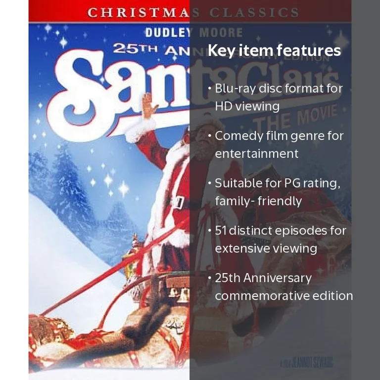 Lionsgate, Santa Claus: The Movie, 25th Anniv. Blu-ray - Walmart.com