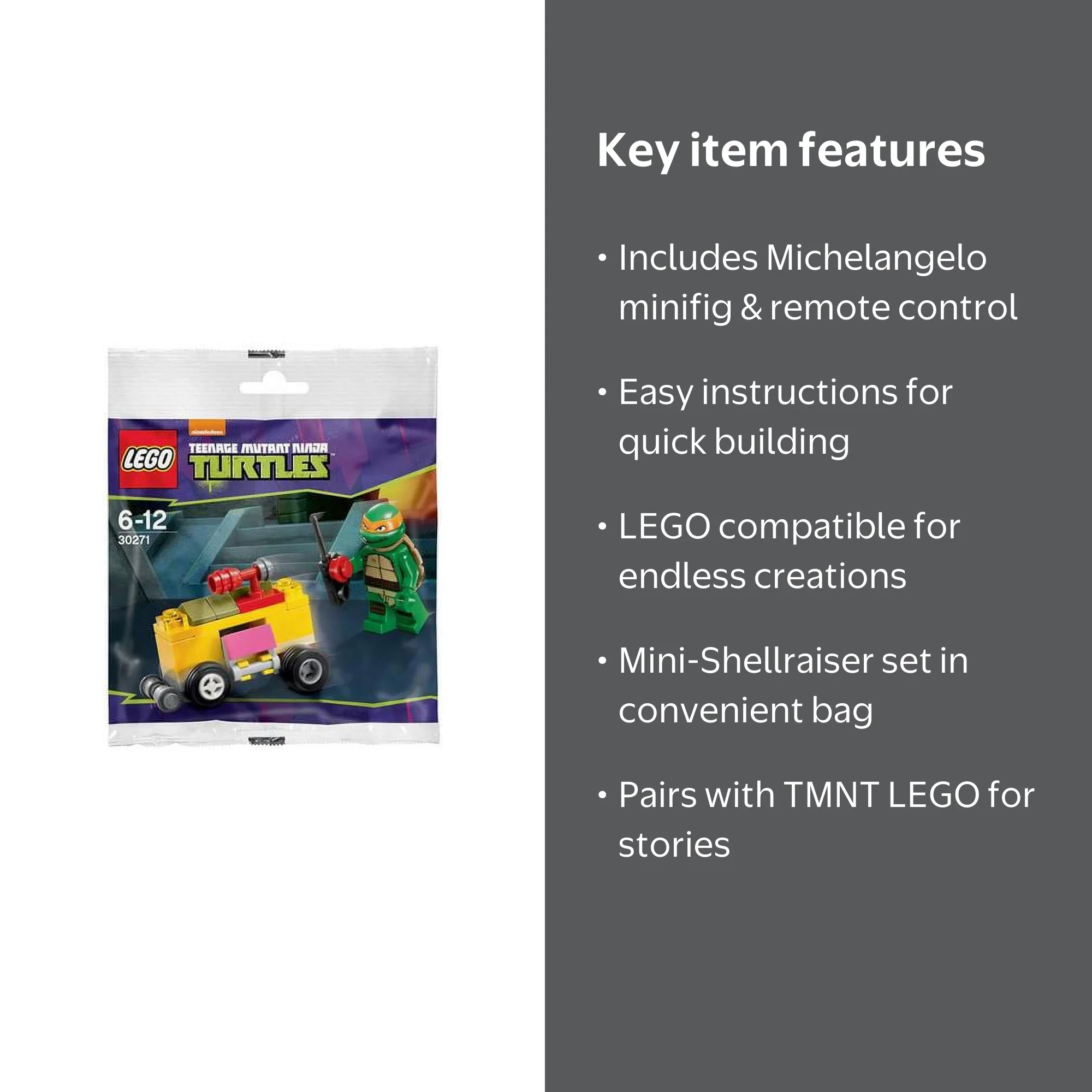 LEGO Teenage Mutant Ninja Turtles Set #30271 Mikey's Mini